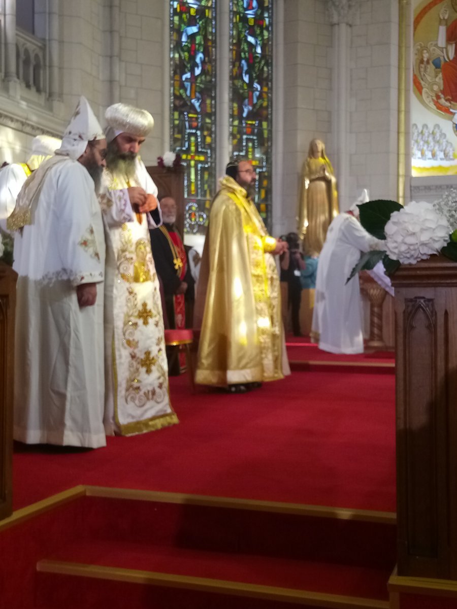 Visite de sa sainteté le pape Tawadros II. © P. Bascoul / Diocèse de Paris.