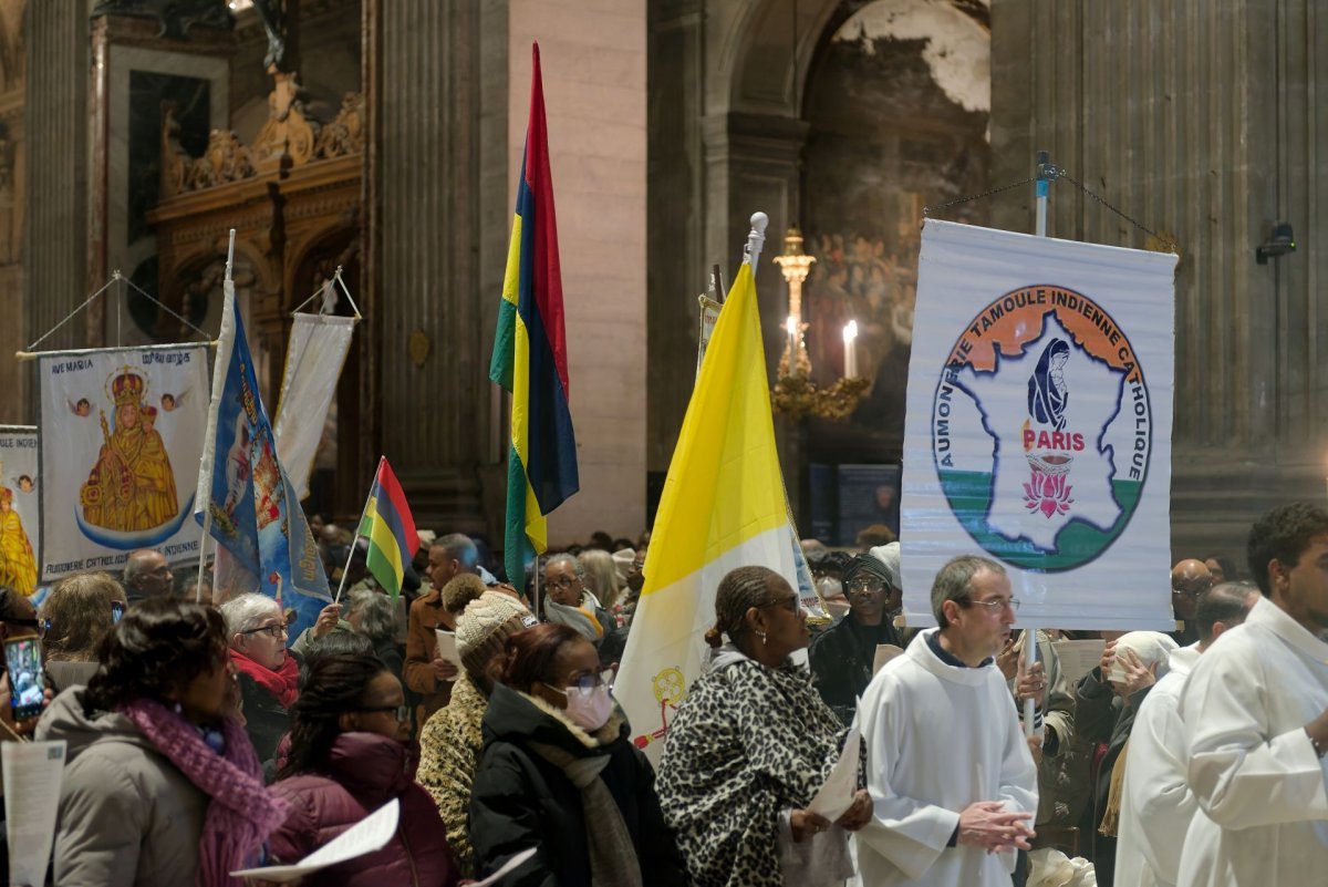 Veillée de prière annuelle à Notre Dame de la Santé. © Trung Hieu Do / Diocèse de Paris.