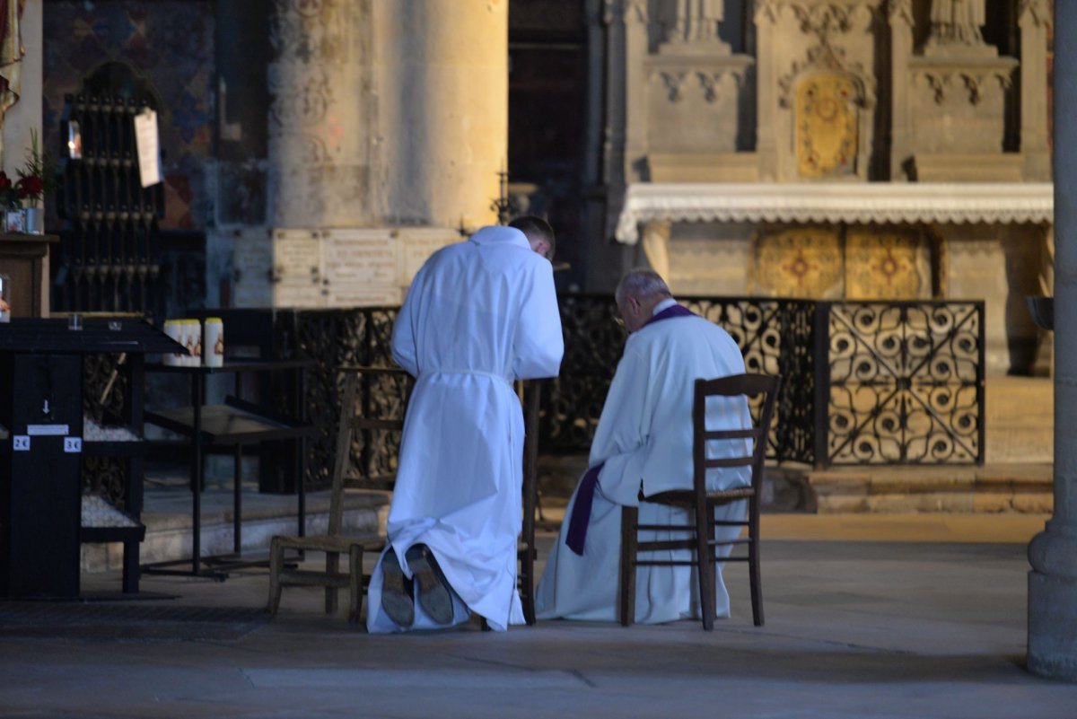 Veillée de prière pour les vocations 2023. © Marie-Christine Bertin / Diocèse de Paris.