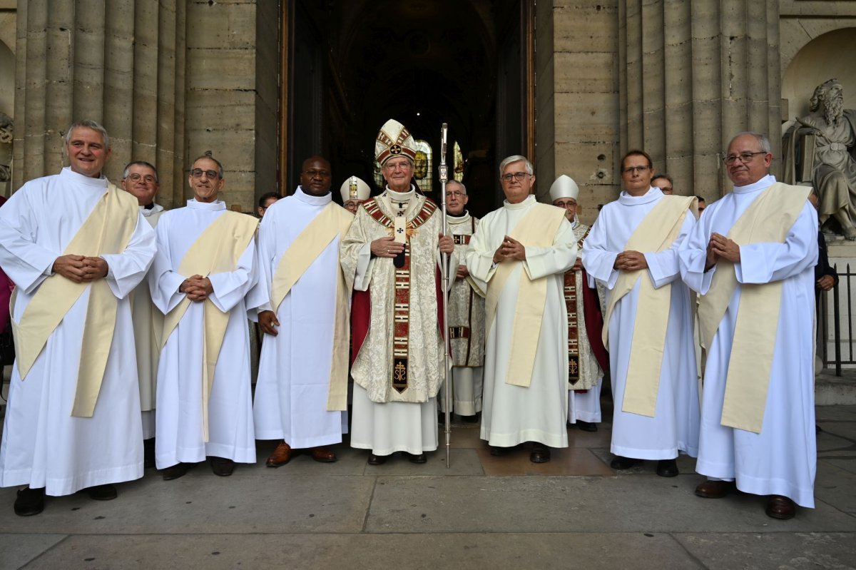 Ordinations des diacres permanents 2024. © Marie-Christine Bertin / Diocèse de Paris.