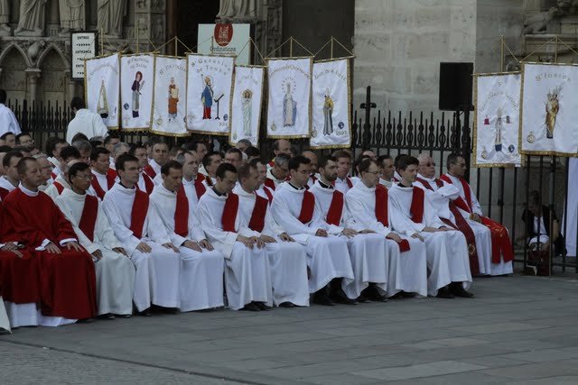 Liturgie de la parole. © Armelle de Brichambaut.