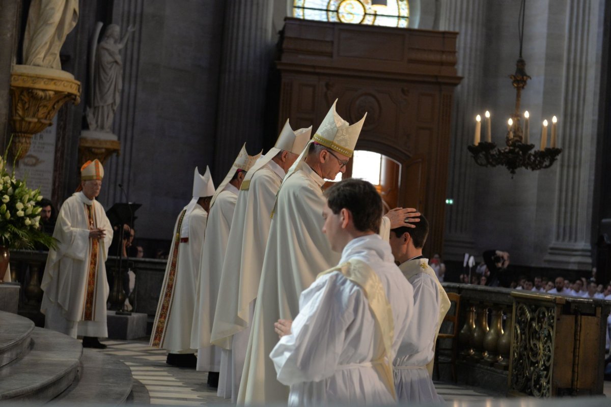 Ordination sacerdotale 2023. © Marie-Christine Bertin / Diocèse de Paris.