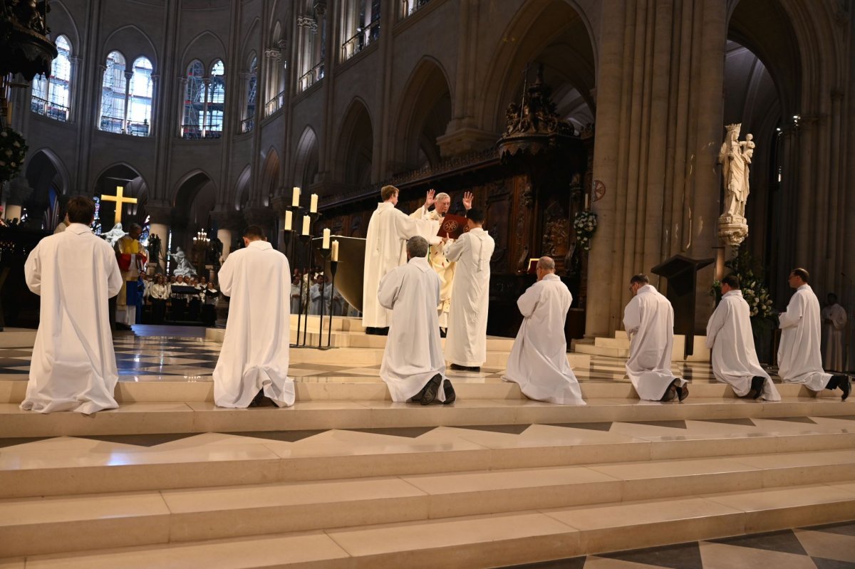 Ordinations des diacres permanents 2026. © Marie-Christine Bertin / Diocèse de Paris.