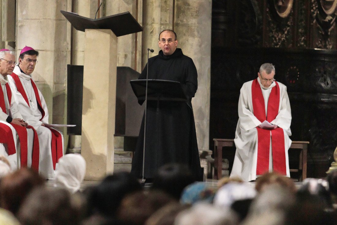 Témoignage d'un frère hospitalier de Saint-Jean de Dieu. © © Yannick Boschat / Diocèse de Paris.