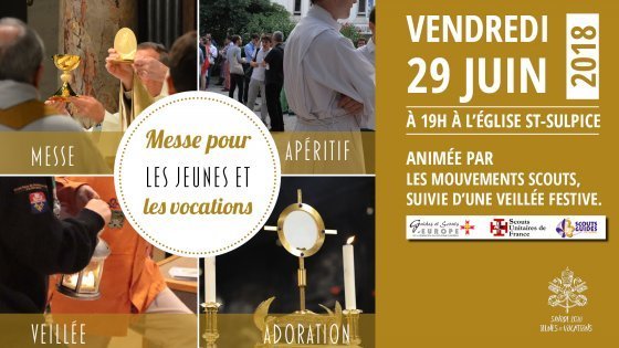 Messe pour les jeunes et les vocations et veillée festive