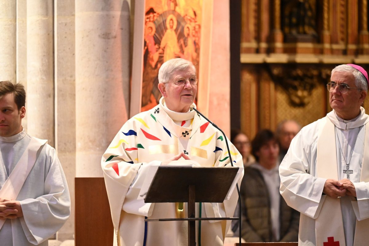 Messe à Saint-Ignace. © Marie-Christine Bertin / Diocèse de Paris.