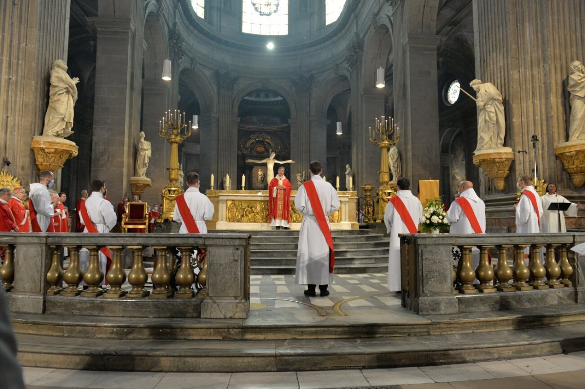 Ordinations sacerdotales 2020. © Marie-Christine Bertin / Diocèse de Paris.