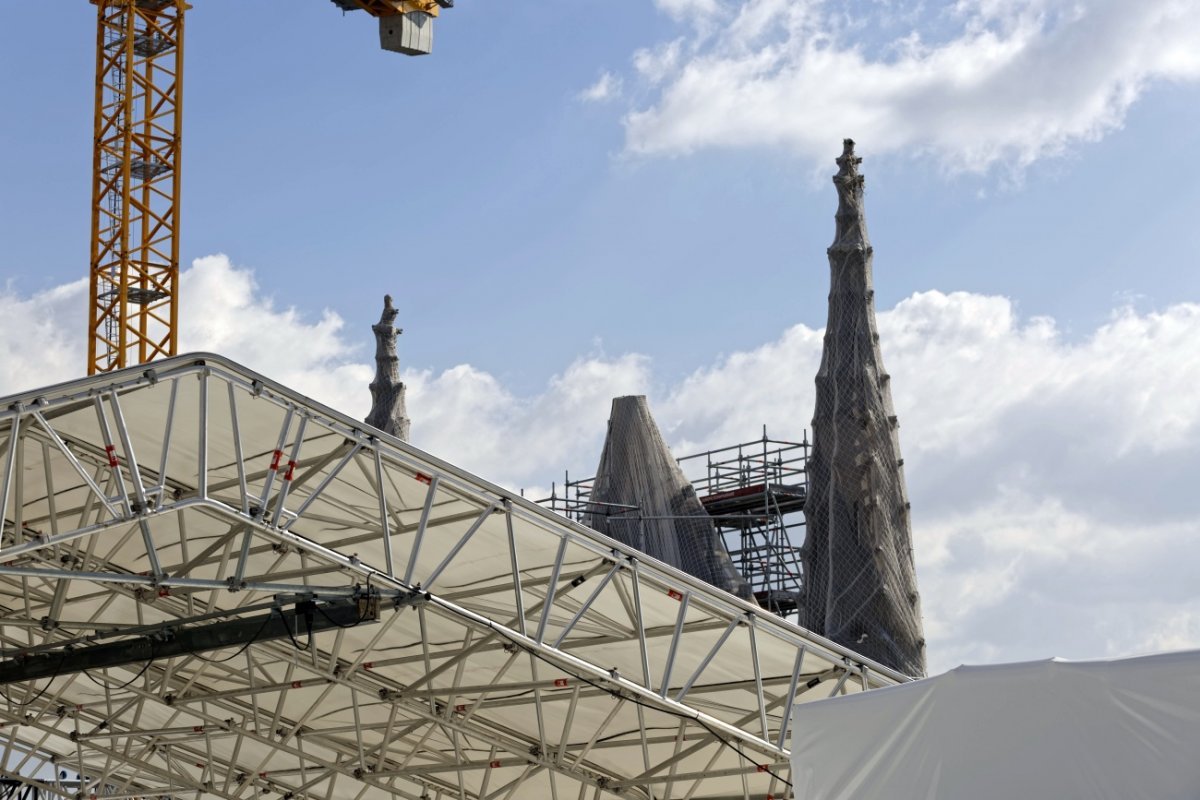 Notre-Dame de Paris, deux ans après. © Yannick Boschat / Diocèse de Paris.