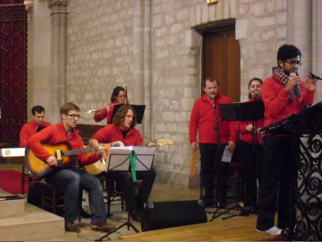 Le groupe Transcendance a animé l'après-midi. © Alban Rousseau.