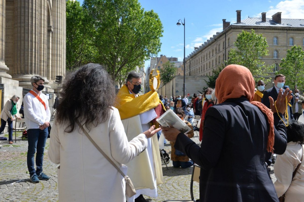 Prière de guérison et de délivrance 2021. © Marie-Christine Bertin / Diocèse de Paris.