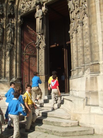 Messe du centenaire du scoutisme - 7 octobre 2007. © Esprit-photos.