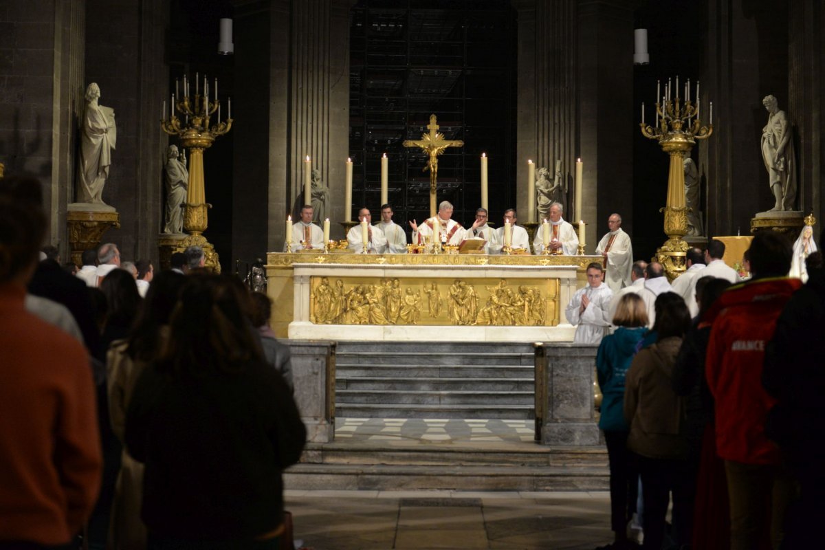 Messe des étudiants 2022. © Marie-Christine Bertin / Diocèse de Paris.