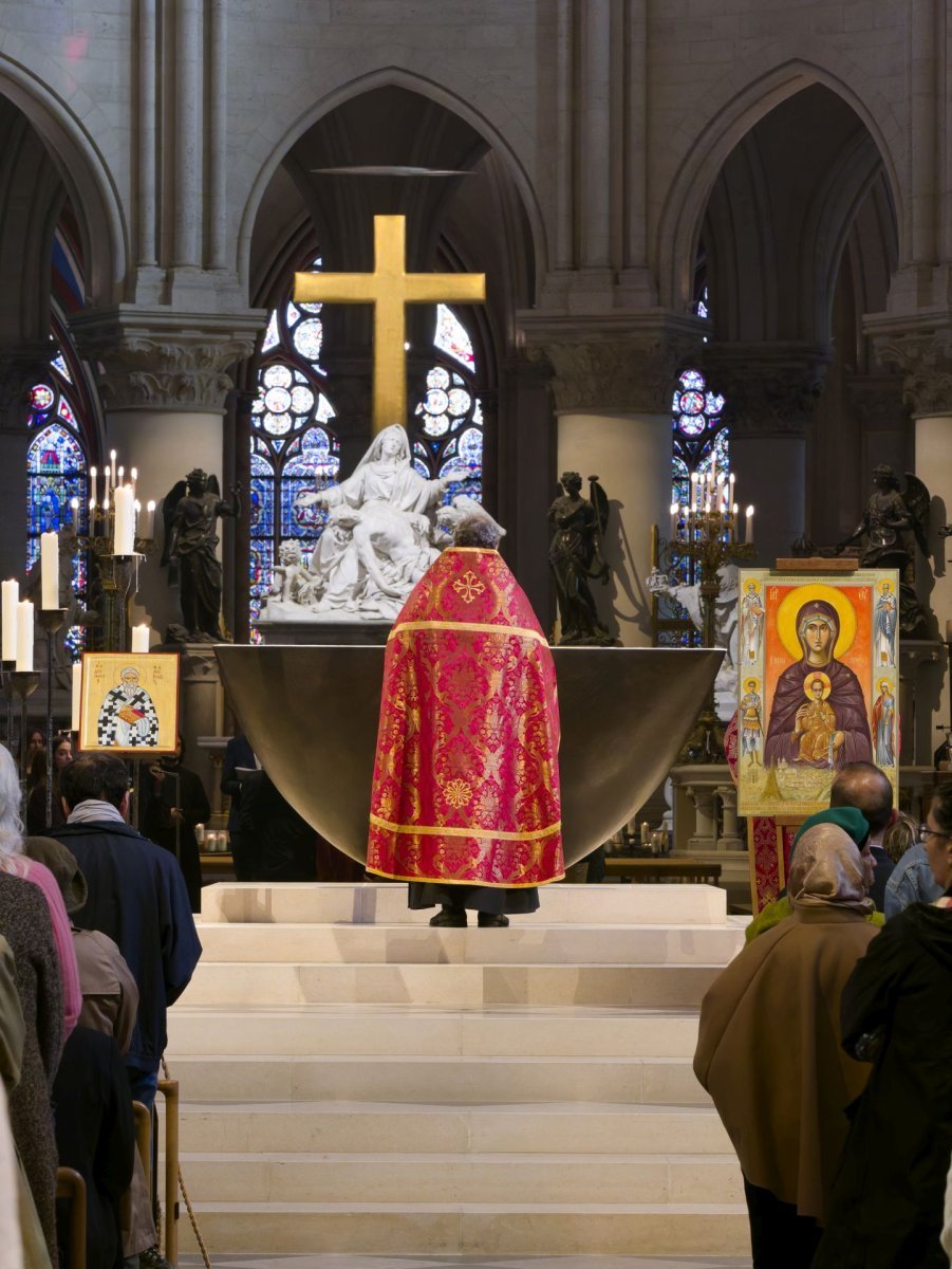 Vêpres orthodoxes 2025. © Yannick Boschat / Diocèse de Paris.