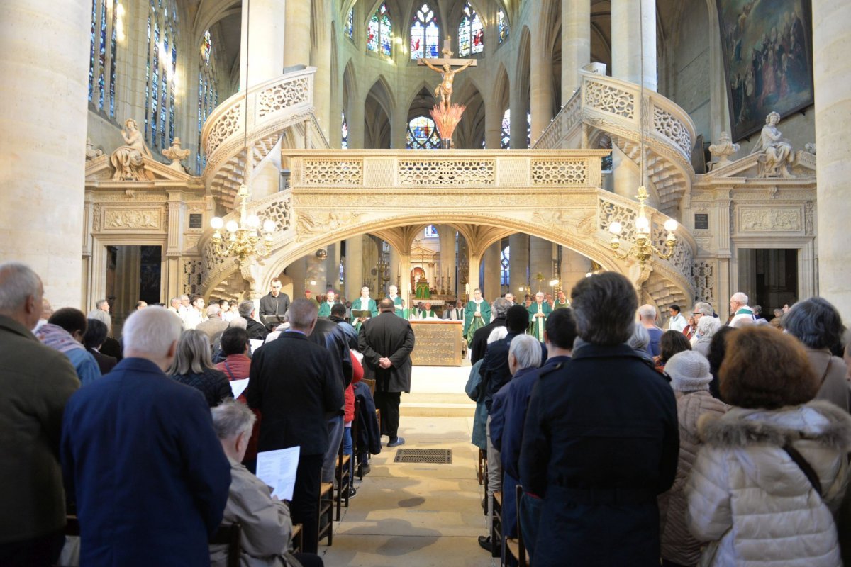 Anniversaire du cardinal André Vingt-Trois. © Marie-Christine Bertin / Diocèse de Paris.