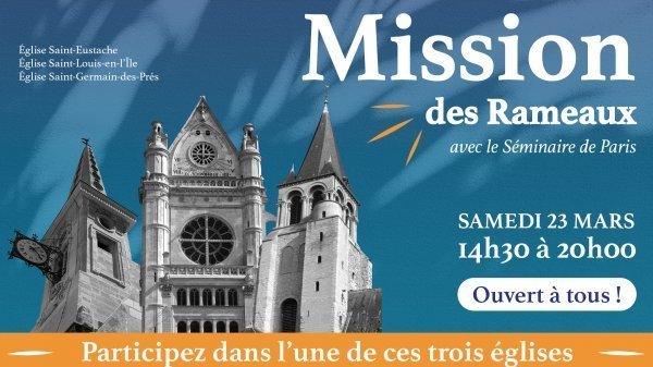 Mission d'évangélisation pour les Rameaux