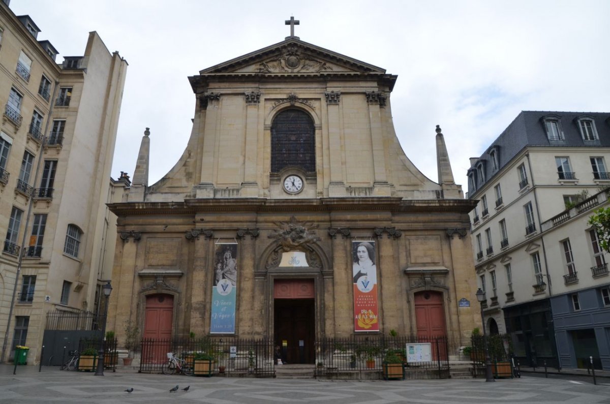 Anniversaire de la sauvegarde de la statue de Notre-Dame des Victoires lors (…). © Michel Pourny.