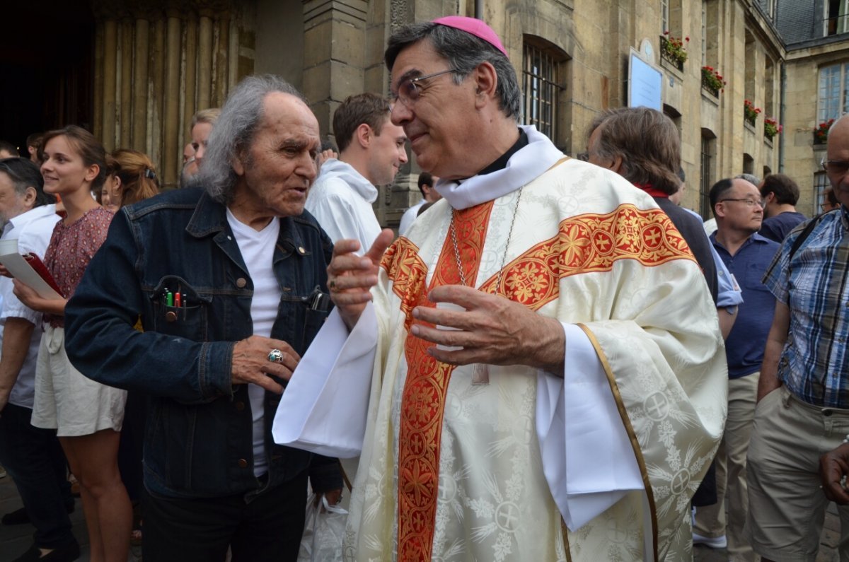 Messe pour les vocations 2019. © Michel Pourny / Diocèse de Paris.