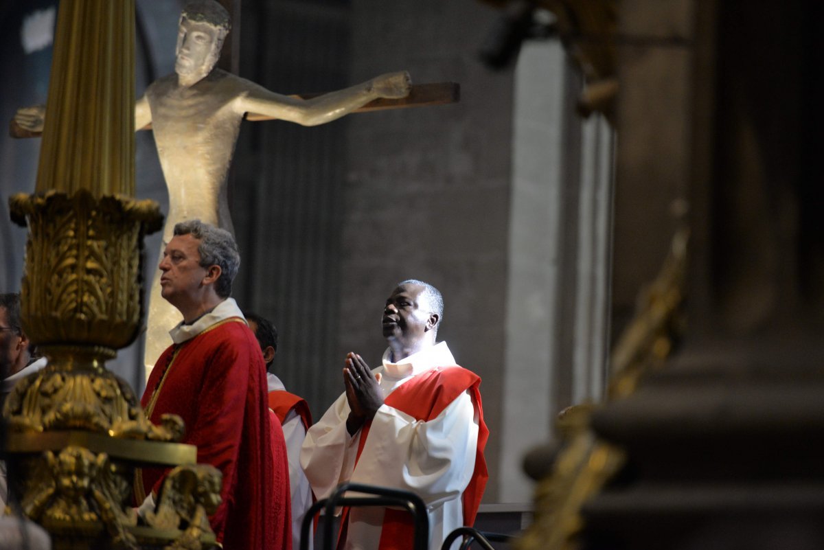 Ordinations de diacres permanents 2020. © Marie-Christine Bertin / Diocèse de Paris.