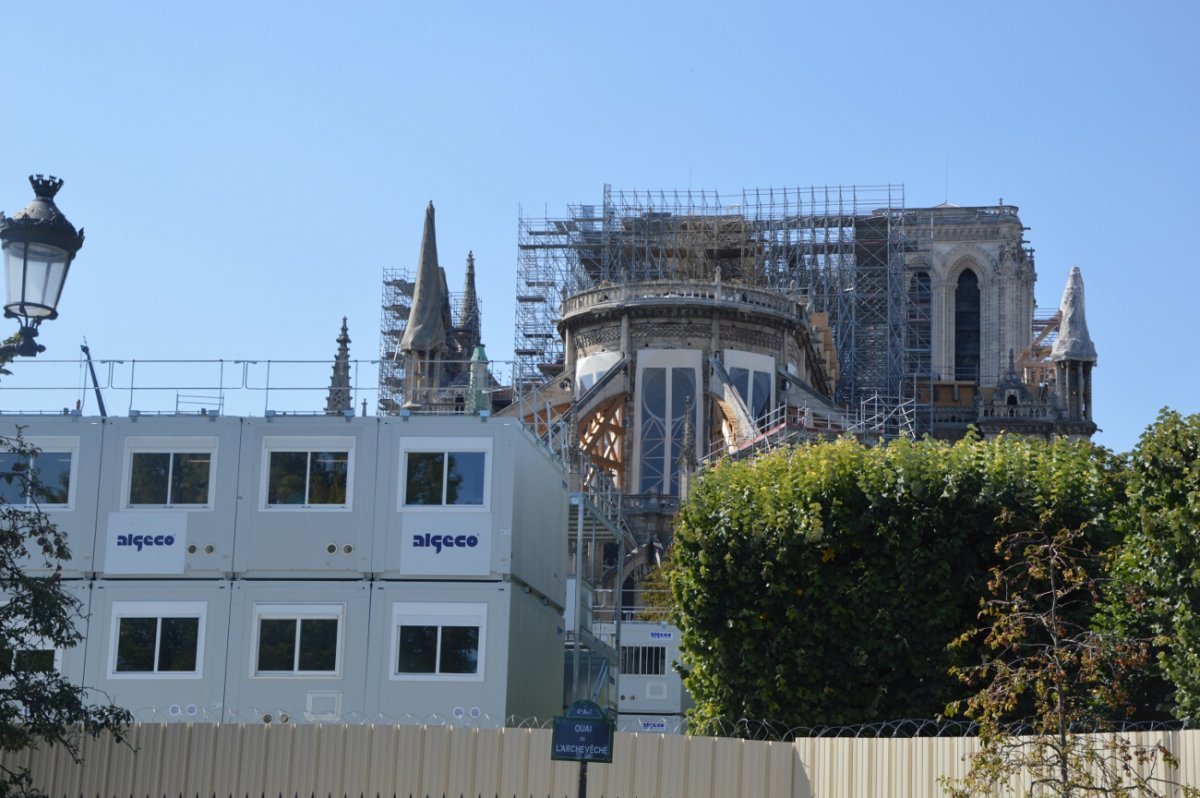 Notre-Dame de Paris. 26 août 2019 © Laurence Faure / Diocèse de Paris.