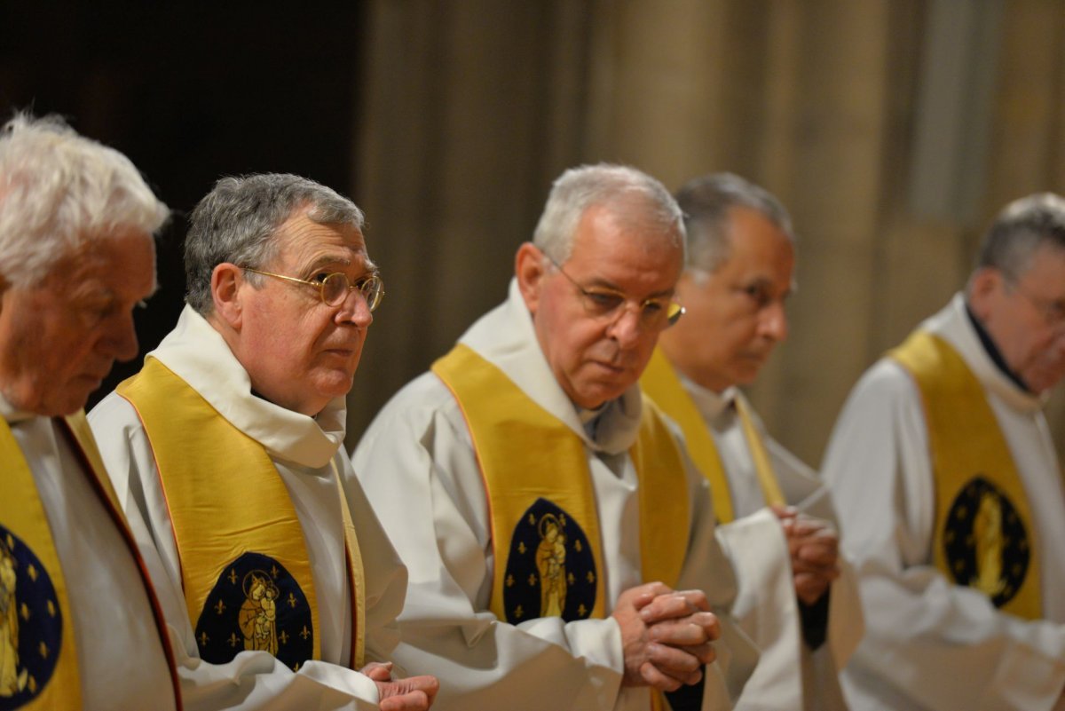 Fête du Séminaire de Paris et du chapitre de la cathédrale 2022. © Marie-Christine Bertin / Diocèse de Paris.