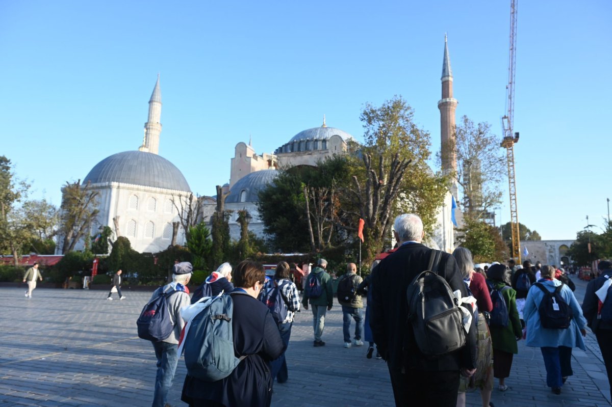 Pèlerinage diocésain pour les 1700 ans du Concile de Nicée. © Marie-Christine Bertin / Diocèse de Paris.