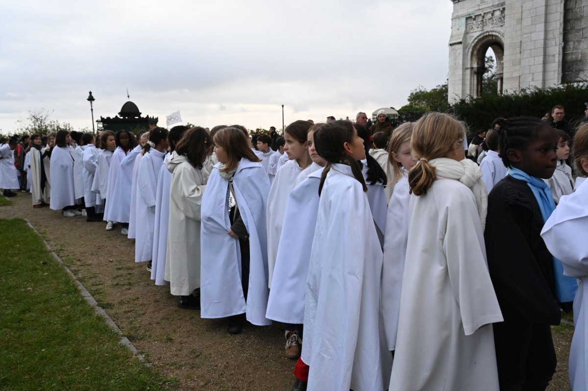 Rassemblement des jeunes au service de la liturgie 2023. © Marie-Christine Bertin / Diocèse de Paris.