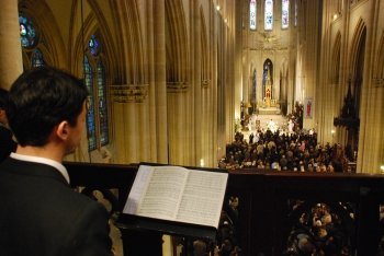 Ouverture du Jubilé de la paroisse Sainte-Clotilde. Consécration du nouvel autel par le Cardinal Vingt-Trois - Dimanche 2 décembre 