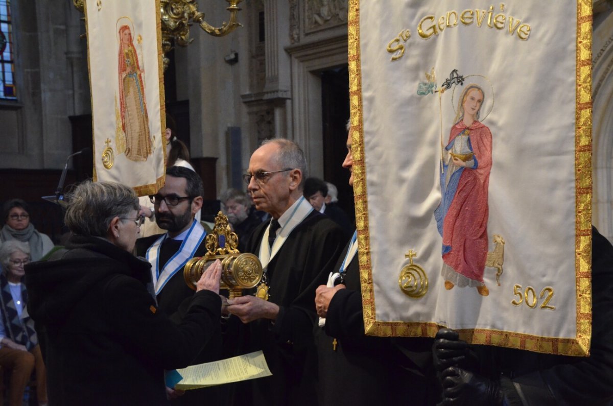 Neuvaine de sainte Geneviève - Jour 9. © Michel Pourny / Diocèse de Paris.