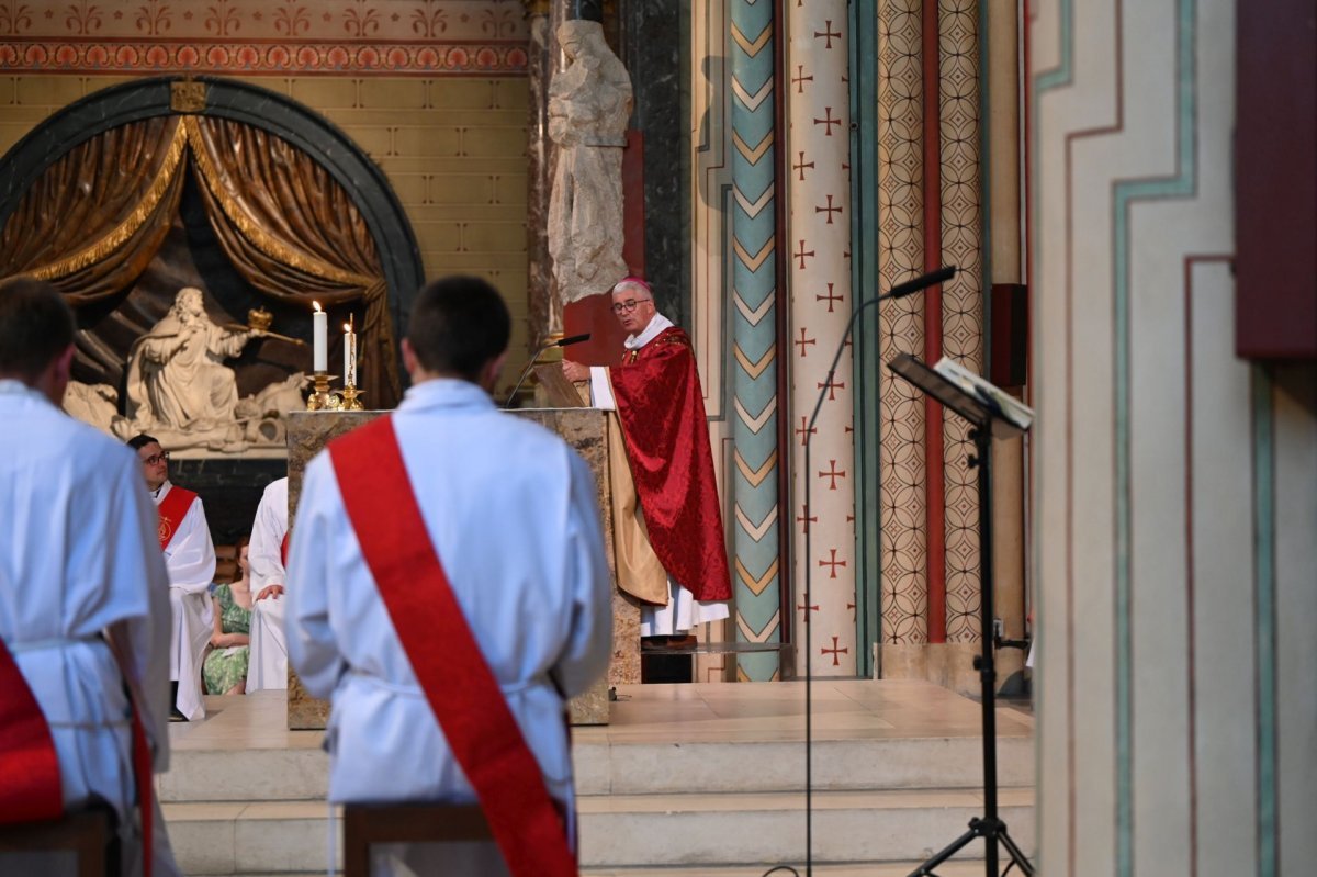 Messe et veillée de prière pour les vocations 2024. © Marie-Christine Bertin / Diocèse de Paris.