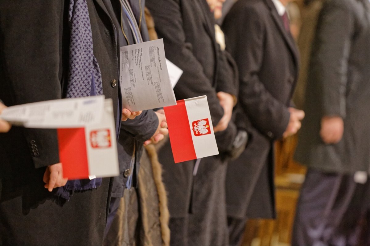 Messe pour le 100e anniversaire de l'indépendance de la Pologne. © Yannick Boschat / Diocèse de Paris.