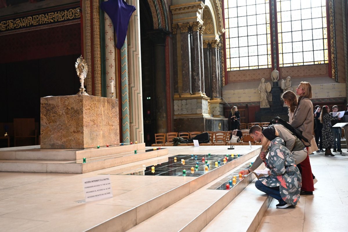 Mission des Rameaux avec le Séminaire de Paris. © Marie-Christine Bertin / Diocèse de Paris.