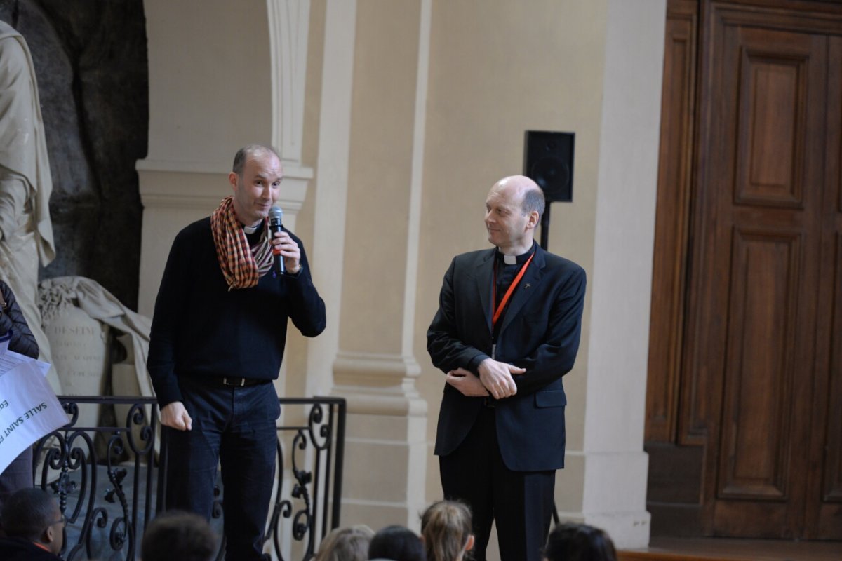 Appel décisif des jeunes catéchumènes 2019. © Marie-Christine Bertin / Diocèse de Paris.