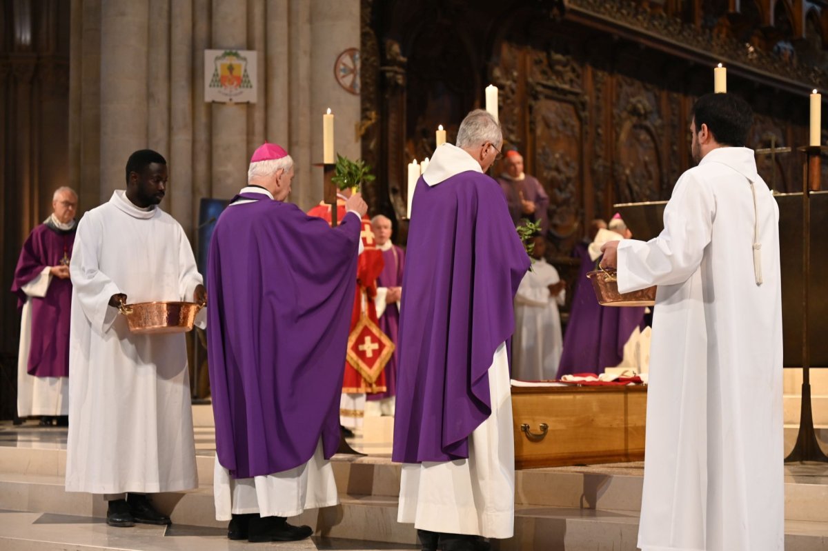 Obsèques du Cardinal André Vingt-Trois. © Marie-Christine Bertin / Diocèse de Paris.