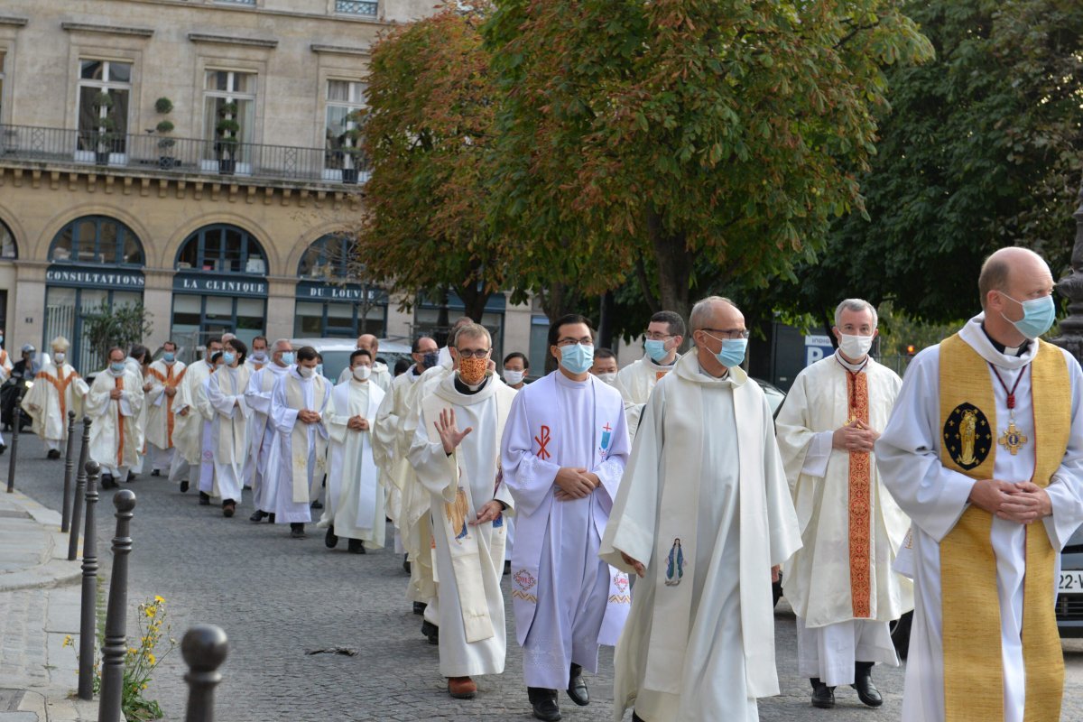 Messe de rentrée du Séminaire de Paris. © Marie-Christine Bertin / Diocèse de Paris.