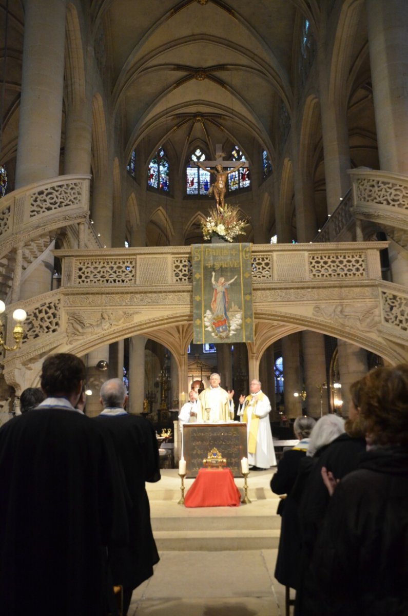 Neuvaine de sainte Geneviève - Jour 3. © Michel Pourny / Diocèse de Paris.