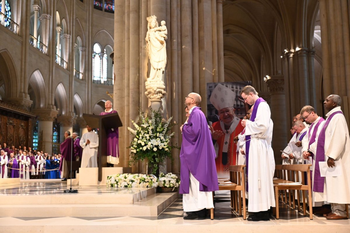 Obsèques du Cardinal André Vingt-Trois. © Marie-Christine Bertin / Diocèse de Paris.