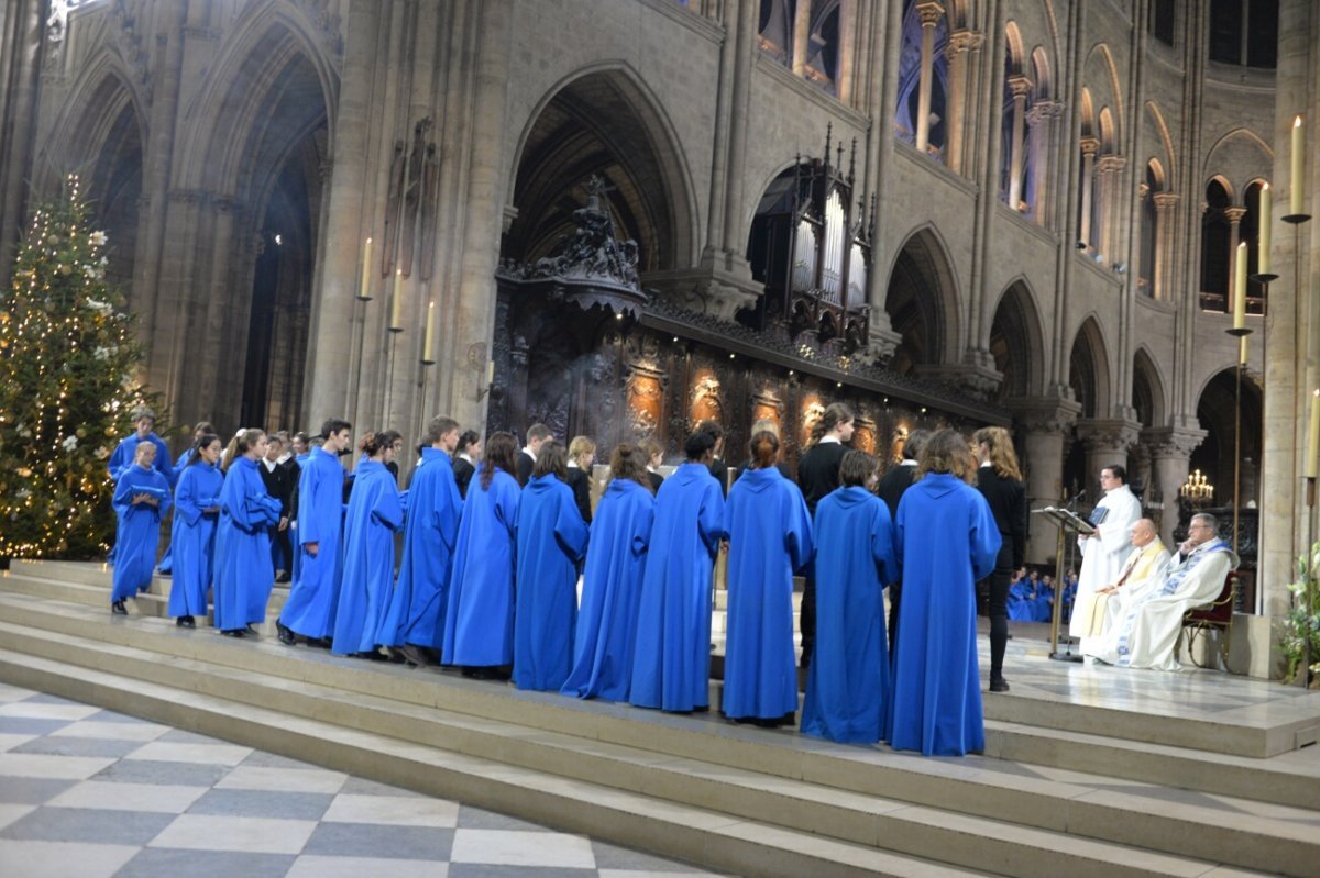 Fête du Chapitre de la cathédrale. © Marie-Christine Bertin / Diocèse de Paris.