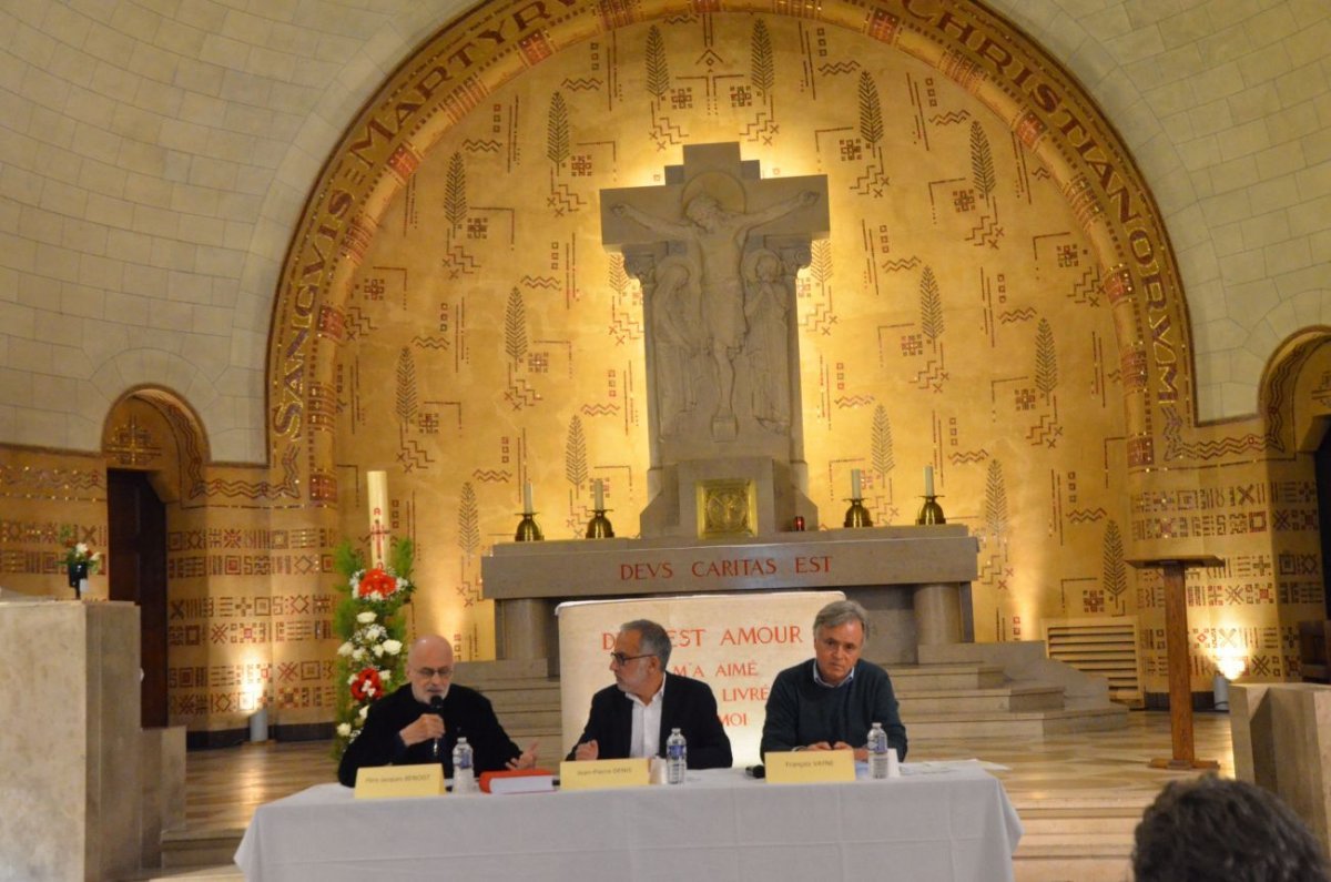 Conférence “Le contexte historique et politique de la Commune de Paris”. © Michel Pourny / Diocèse de Paris.