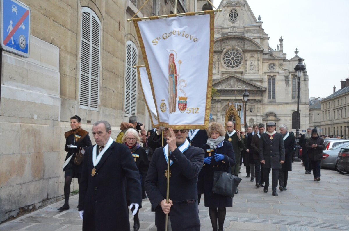 Neuvaine de sainte Geneviève. © Michel Pourny / Diocèse de Paris.