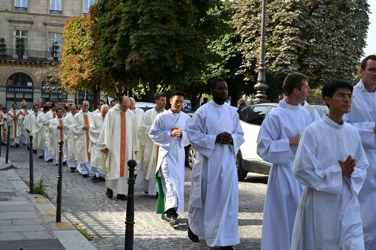 Messe de rentrée du Séminaire de Paris 2023. © Marie-Christine Bertin / Diocèse de Paris.