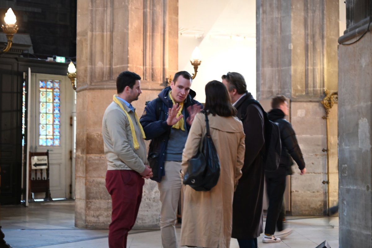 Mission des Rameaux avec le Séminaire de Paris. © Marie-Christine Bertin / Diocèse de Paris.