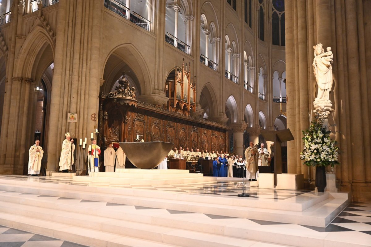 Messe chrismale 2026. © Marie-Christine Bertin / Diocèse de Paris.