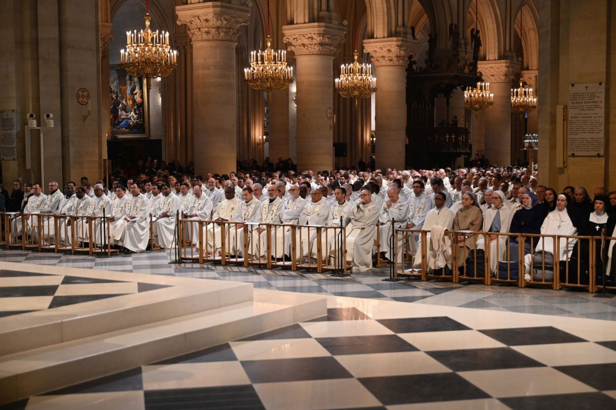 Messe chrismale 2026. © Marie-Christine Bertin / Diocèse de Paris.