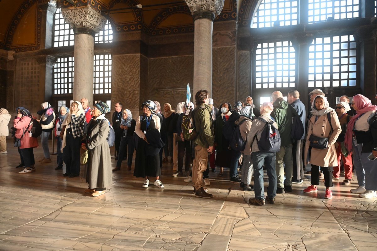 Pèlerinage diocésain pour les 1700 ans du Concile de Nicée. © Marie-Christine Bertin / Diocèse de Paris.