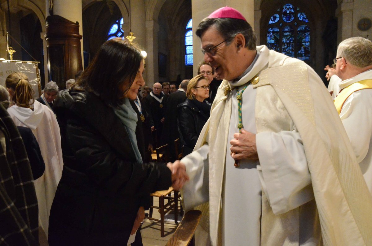 Ouverture de l'année diocésaine des 1600 ans de sainte Geneviève. © Michel Pourny / Diocèse de Paris.