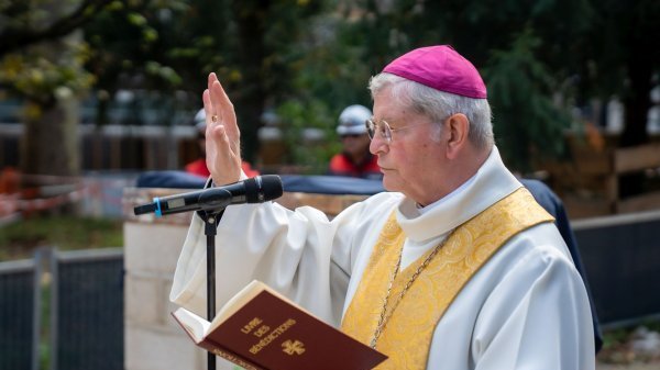 Bénédiction de la première pierre de la Maison de la Visitation Vaugirard