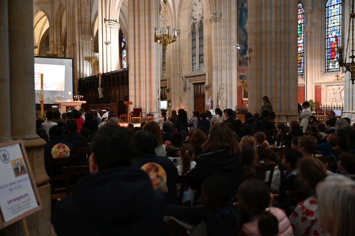 Rassemblement des CM1 2026. © Marie-Christine Bertin / Diocese de Paris.