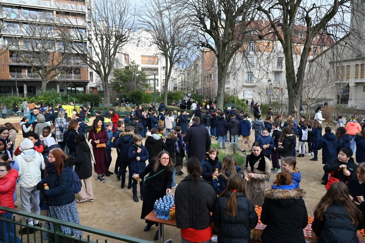 Rassemblement des Sixième 2025. © MC Bertin / Diocèse de Paris.