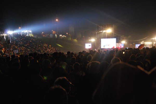 La grande veillée organisée au cirque Maxime a été l'occasion d'un (…). Photo P.-L.L. 