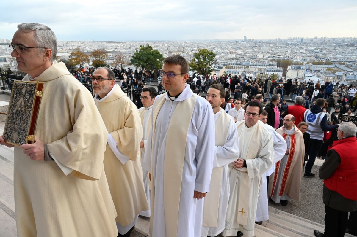 Rassemblement des jeunes au service de la liturgie 2023. © Marie-Christine Bertin / Diocèse de Paris.